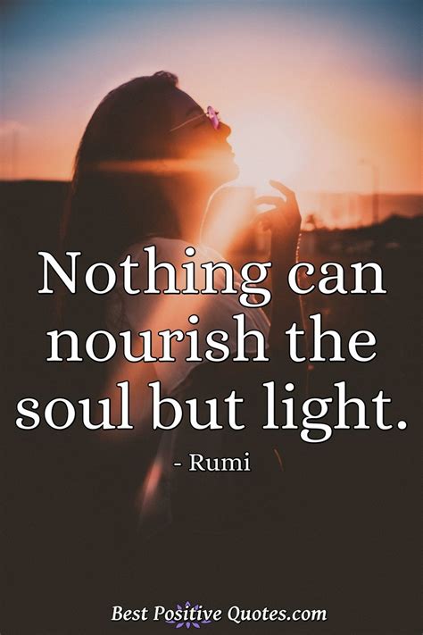 Just Like It Is With Our Bodies How We Nourish Our Souls Results In