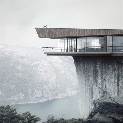 90 Breathtaking Cliff House Architecture Design And Concept Hoommy