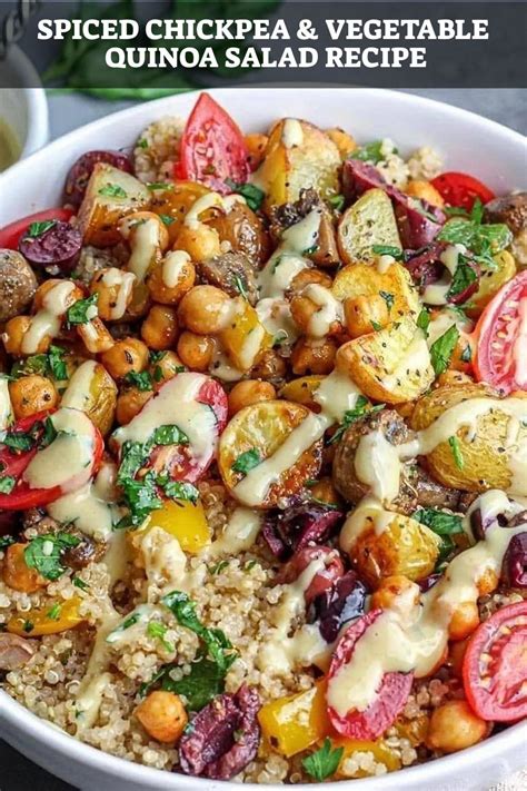 Chickpea Recipes Vegetarian Recipes Healthy Recipes Quinoa Dinner