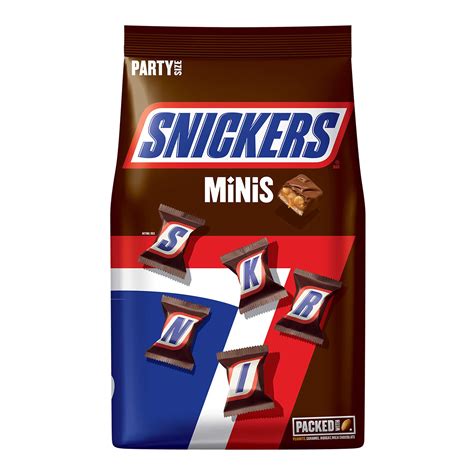 Snickers Minis Size Chocolate Candy Bars 40 Ounce Bag