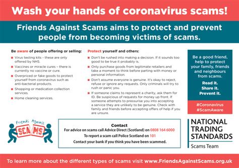 Beware Of Covid 19 Scams Ore Valley Housing Association