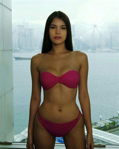 Stacy Biano Philippines Transgender MTF In Pink Bikini TG Beauty