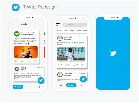 5 Beautiful Twitter User Interfaces Reinvented By Domenico Nicoli