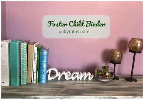 Record Keeping With A Foster Care Child Binder And Free Printables