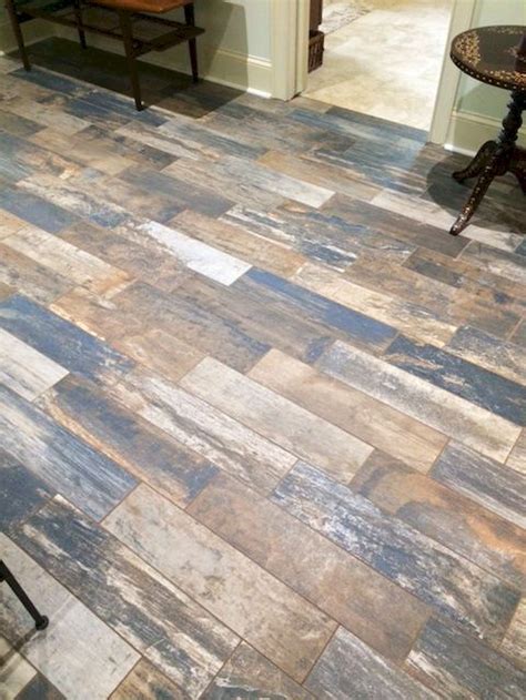 Distressed Wood Look Floor Tiles
