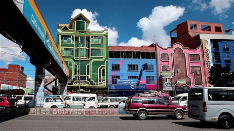 In Pictures Bolivias Colourful Andean Mansions Bbc News
