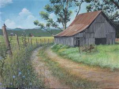 45beautiful Classic And Rustic Old Barns Inspirations Barn Painting