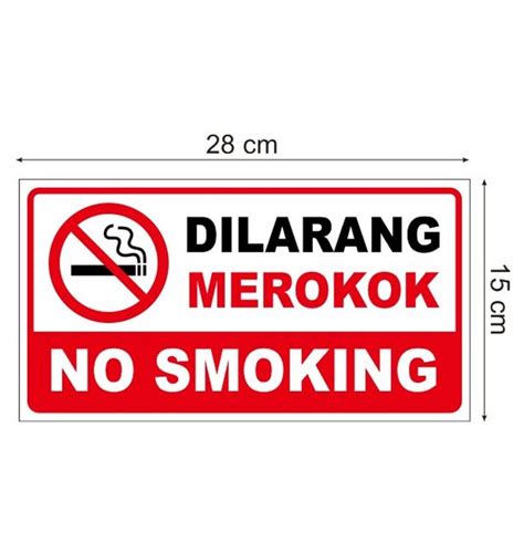 Harga Sign Dilarang Merokok Sign Murah Terbaru Hargano Com
