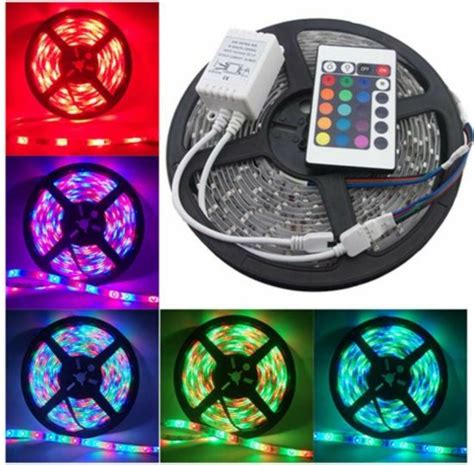 Mg Gold Fully Remote Control Multi Led Strip Light 5 Meter Pack Of 1