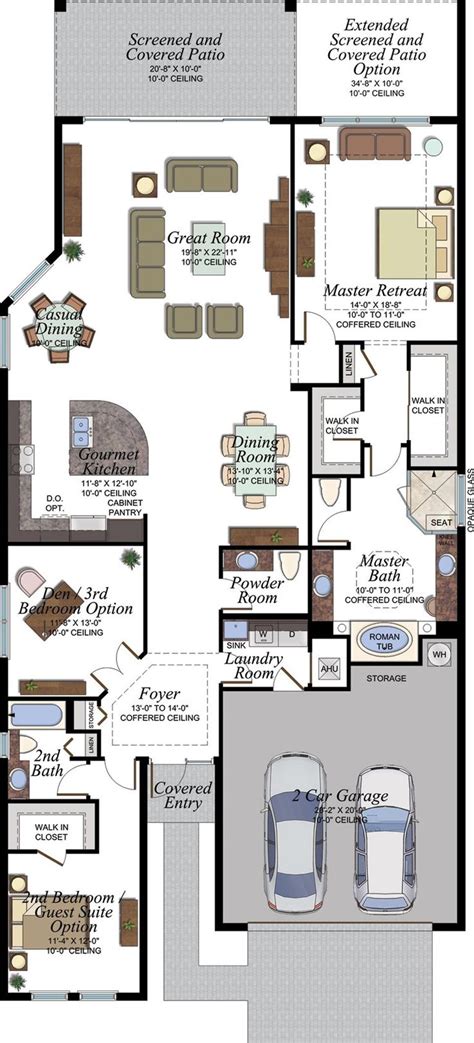 Caspian Plan Florida Real Estate Gl Homes New House Plans House