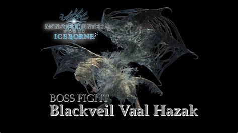 Check out this monster hunter world: MHW:IB Boss Fight "Blackveil Vaal Hazak " - YouTube