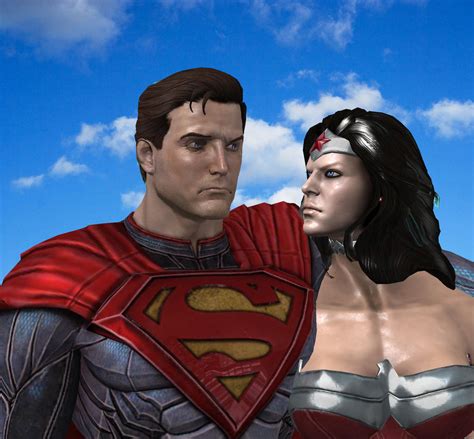 Injustice Gods Among Us Superman And Wonder Woman By Corporacion08 On Deviantart