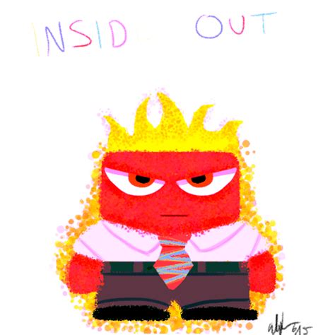 Inside Out Anger  By Dnalexius On Deviantart