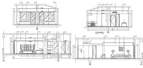 Home Interior Elevation Design Dwg File Cadbull