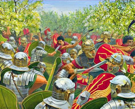 Roman Civil War With Images Roman Warriors Roman