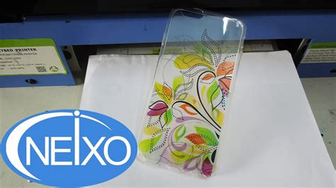 Desktop A4 Uv Printer Printing On Silicone And Tpu Phone Case Youtube
