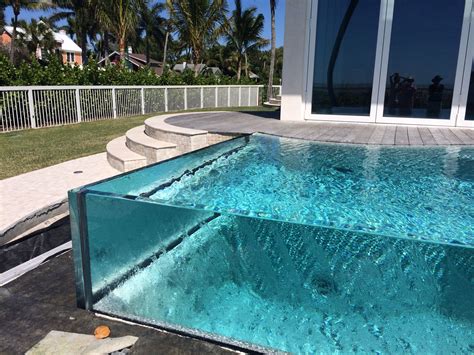 Glass Edge Pool Glass Pool Pool Landscaping Luxury Swimming Pools
