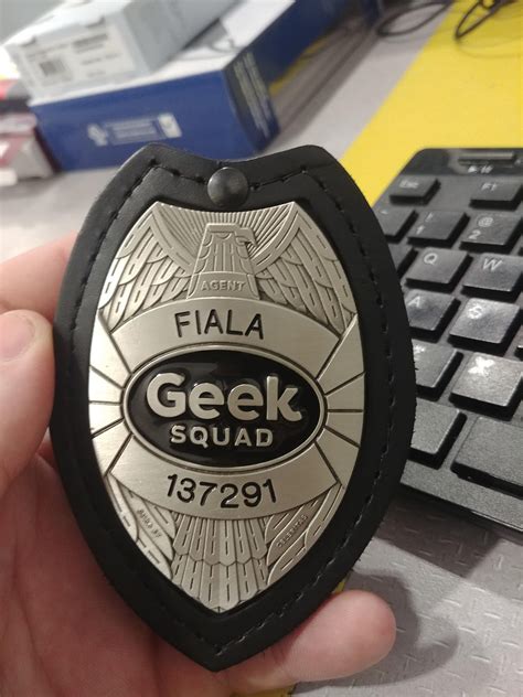 After 5 years with best buy (2 with geek squad) I finally got my badge