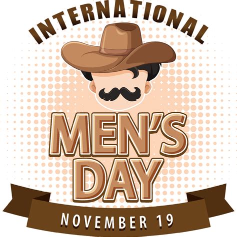 International Mens Day Poster Design 13173692 Vector Art At Vecteezy
