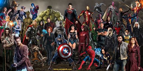 Marvel And Dc Superheroes And Supervillains Wallpapers Wallpaper Cave