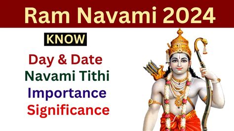 Ram Navami 2024 Date When Is Ram Navami 2024 Rama Navami 2024 Date