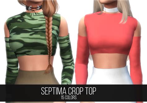 Fifthscreations “ Septima Crop Top • T Shirt Category • 10 Basic