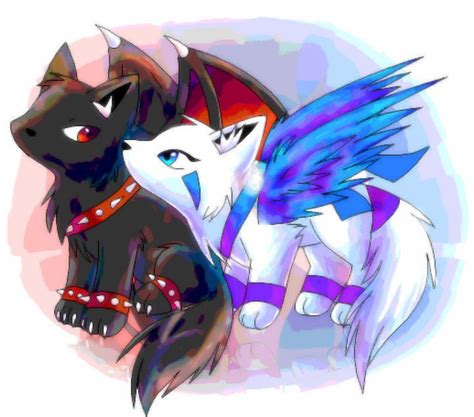 Wolves With Wings On Pinterest Wolves Anime Wolf And Wings Cute