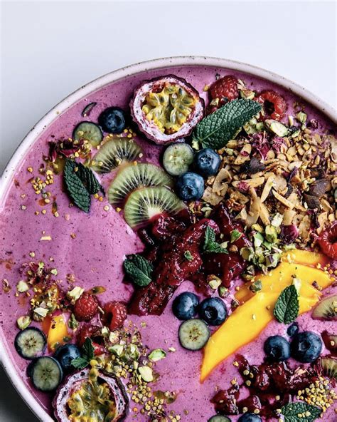 Dragonfruit Smoothie Bowl By Gatherandfeast Quick Easy Recipe The