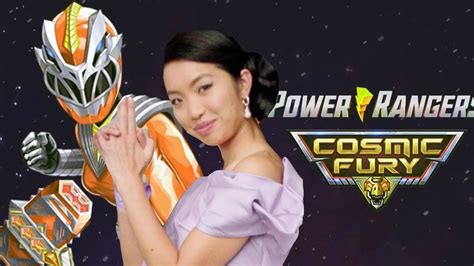 Fern Confirmed To Be The Power Rangers Cosmic Fury Orange Ranger Youtube