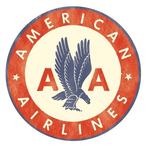 American Airlines Logo Sticker - Planewear