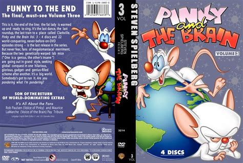 Pinky And The Brain Volume TV DVD Custom Covers Pinky And The Brain Volume Custom