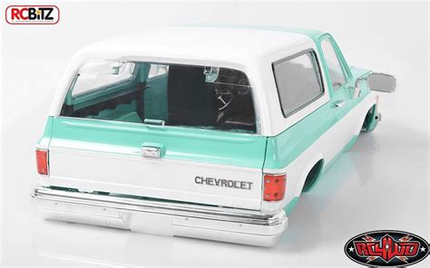 Rc4wd Painted Chevrolet Blazer Hard Body Complete Set Teal Z B0150