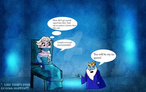Elsa And The Ice King By Mlpfan1982 On Deviantart