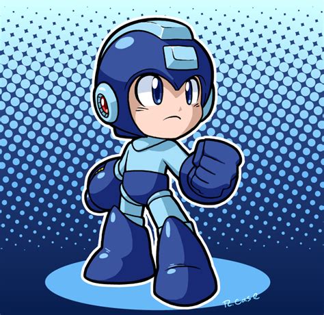 I Was Just Feeling A Babe Inspired To Draw Some MegaMan After I Was Looking At The MegaMan