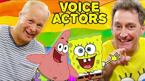 Spongebob Voice Over Actors Spongebob And Patrick Off Script Youtube