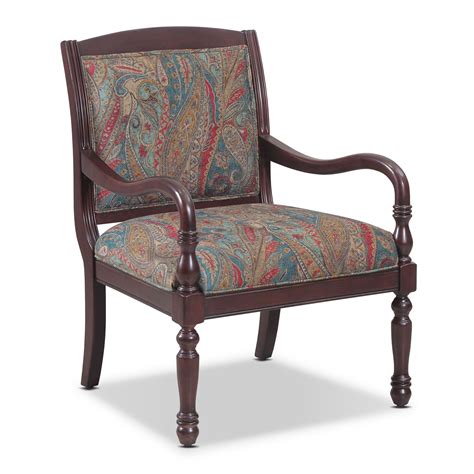 Cadence Accent Chair Paisley American Signature Furniture