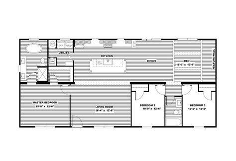 39 Clayton 3 Bedroom Double Wide Mobile Home Floor Plans Most Excellent