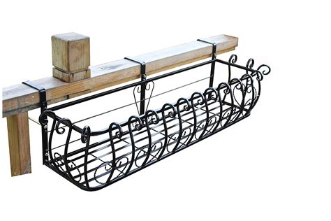 The recycled pine wood has natural knocks, dents and nail holes for a. Cheap Railing Brackets For Flower Boxes, find Railing Brackets For Flower Boxes deals on line at ...