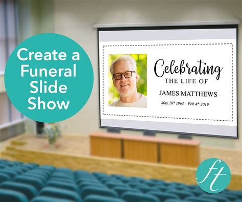 Classic Funeral Slide Show Template Funeral Templates