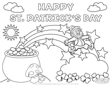 This march, share these printable st. Word Party Coloring Pages at GetColorings.com | Free ...