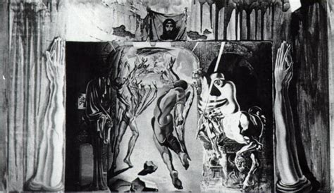 Study For The Set Of Romeo And Juliet 1942 Salvador Dali