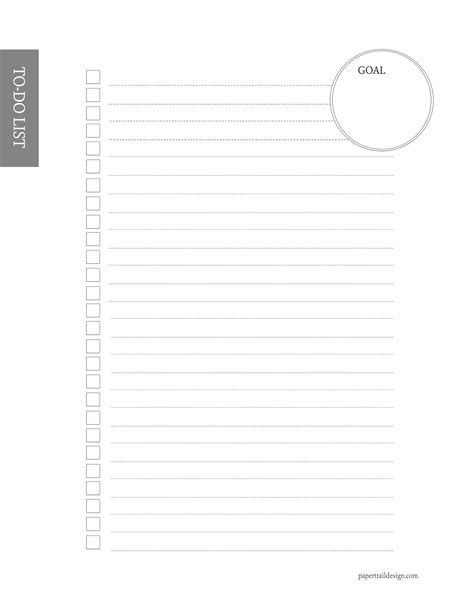 10 The Best Printable Fill In To Do List