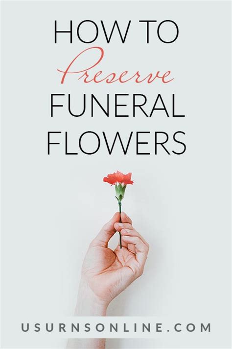 How To Preserve Funeral Flowers At Home Home Alqu