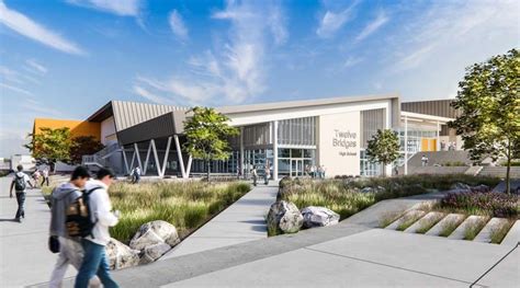 Construction Progresses On Spacious New California High School School