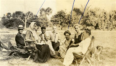 Florida Memory Postcard Showing A Group Portrait Of Koreshans