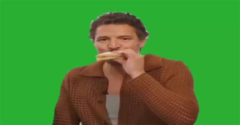 Pedro Pascal Eating Sandwich Meme Download