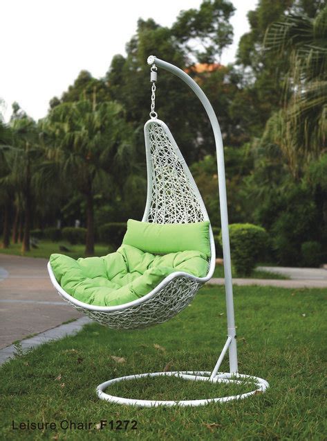 Patio Leisure Chair Thick Rattan Hanging Chair Swing Chair Hammock With