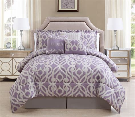Lyocell interlock denim canvas terry corduroy rayon satin velour pique bedspread bedding sets comforter bedding sets comforters coverlet bedding sets duvet cover bedding purple. 7 Piece Laugh Lavender/Taupe Comforter Set | Comforter ...