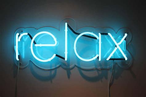 For Sale On 1stdibs Relax Neon Light By Mary Jo Mcgonagle Offered