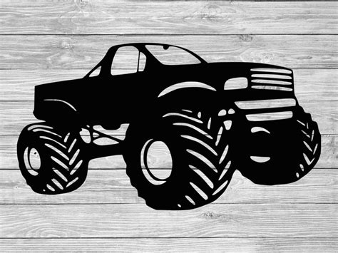 Get Monster Truck Svg Free Background Free Svg Files Silhouette And